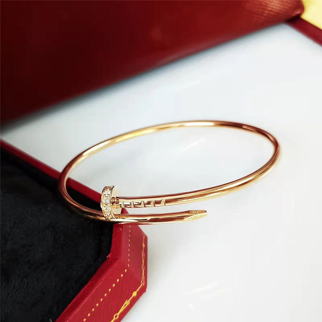 CARTIER JUSTE BRACELET 2.5MM DIAMOND
