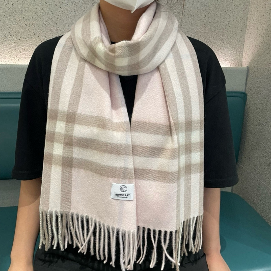BURBERRY BBR SCARF 180 CM IN CASHMERE 522314