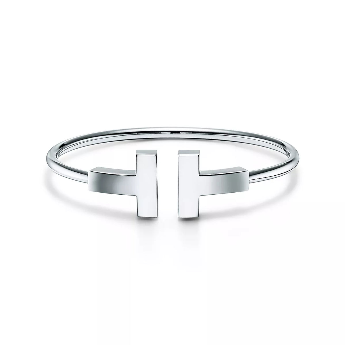 TIFFANY T WIDE WIRE BRACELET