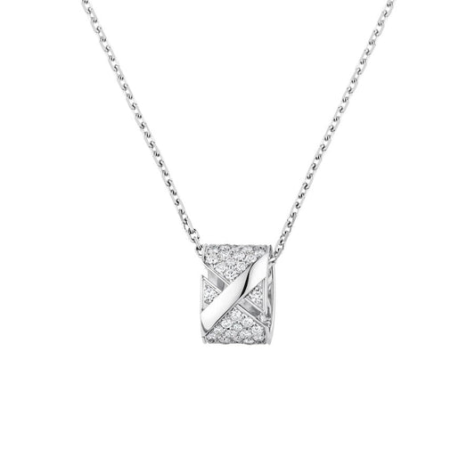 CHAUMET LIENS EVIDENCE DIAMOND PAVED NECKLACE