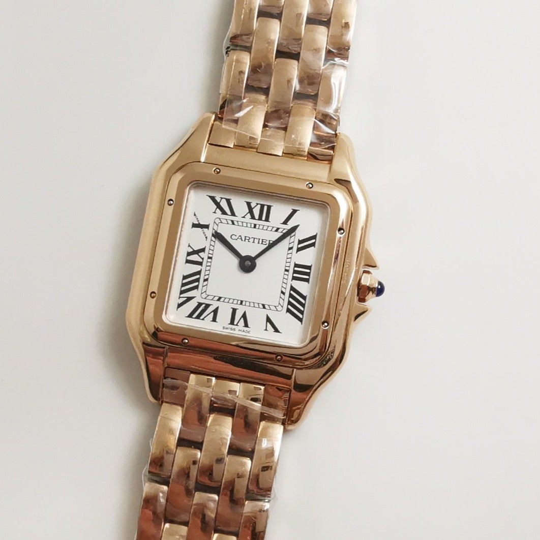 CARTIER PANTHERE DE CARTIE QUARTZ PINK GOLD CASE