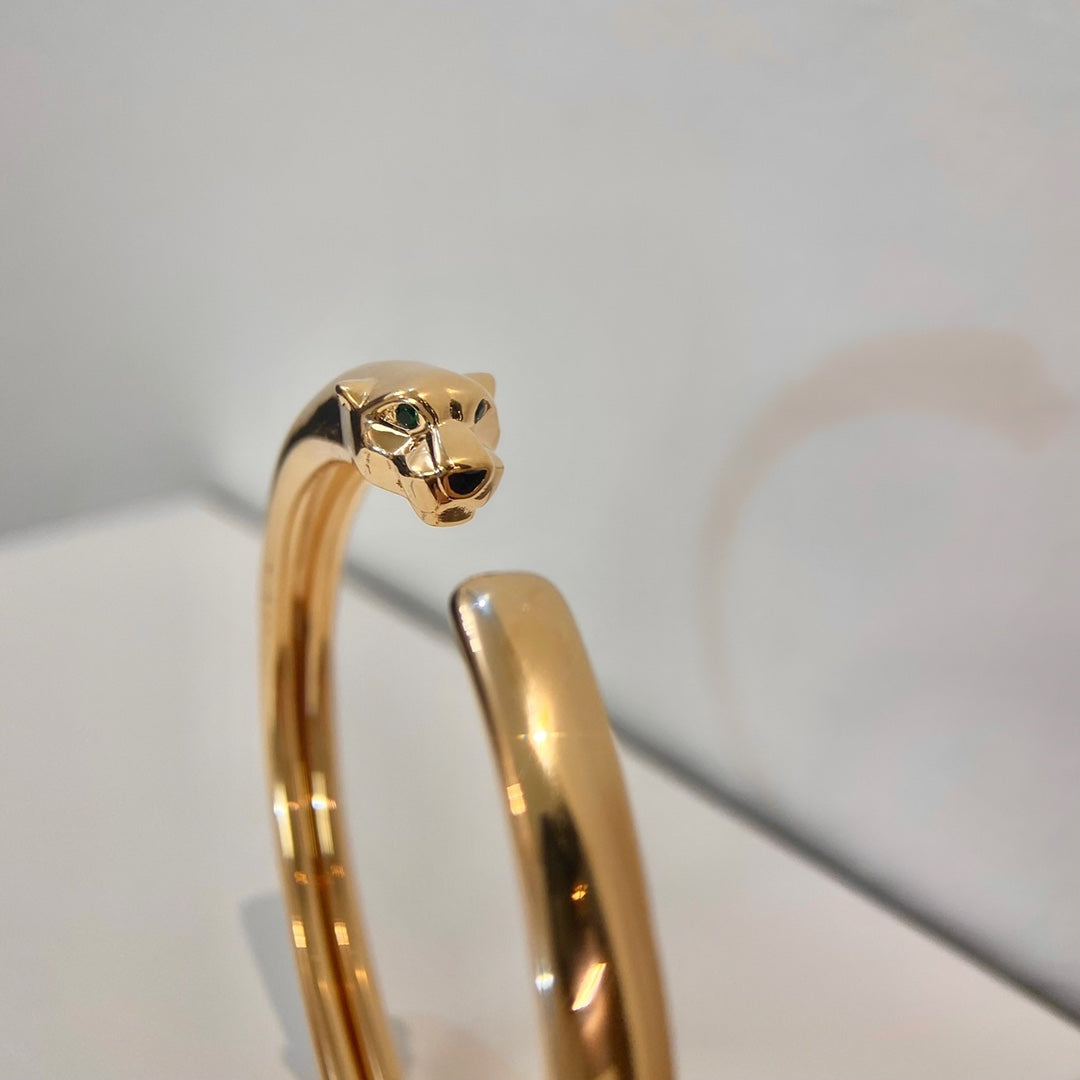 CARTIER PANTHERE GOLD OPEN BRACELET