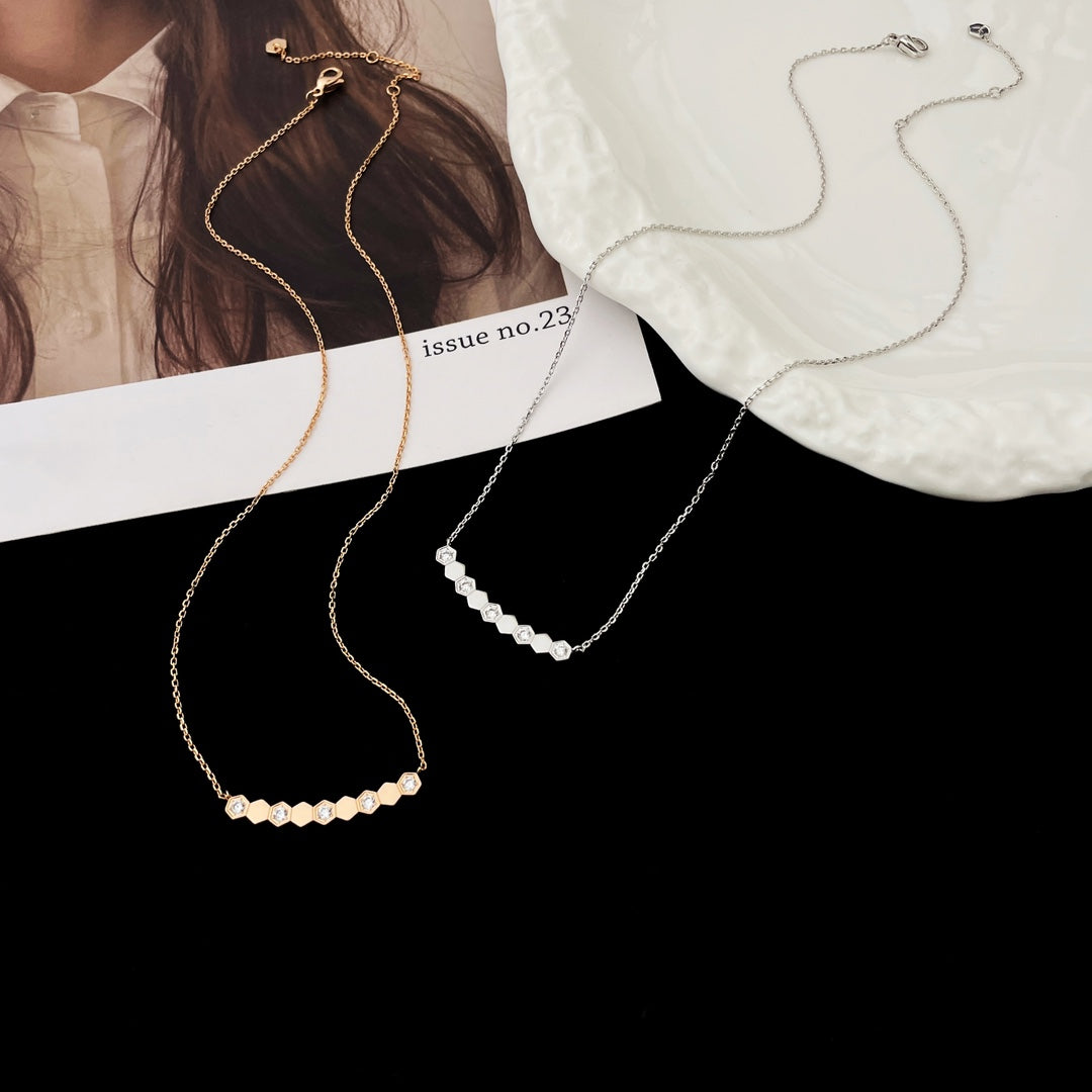 CHAUMET BEE MY LOVE DIAMOND NECKLACE
