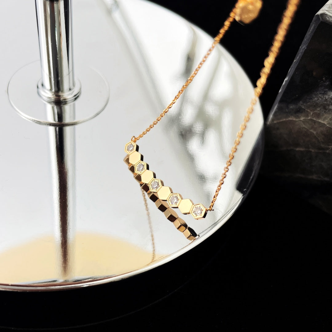 CHAUMET BEE MY LOVE DIAMOND NECKLACE
