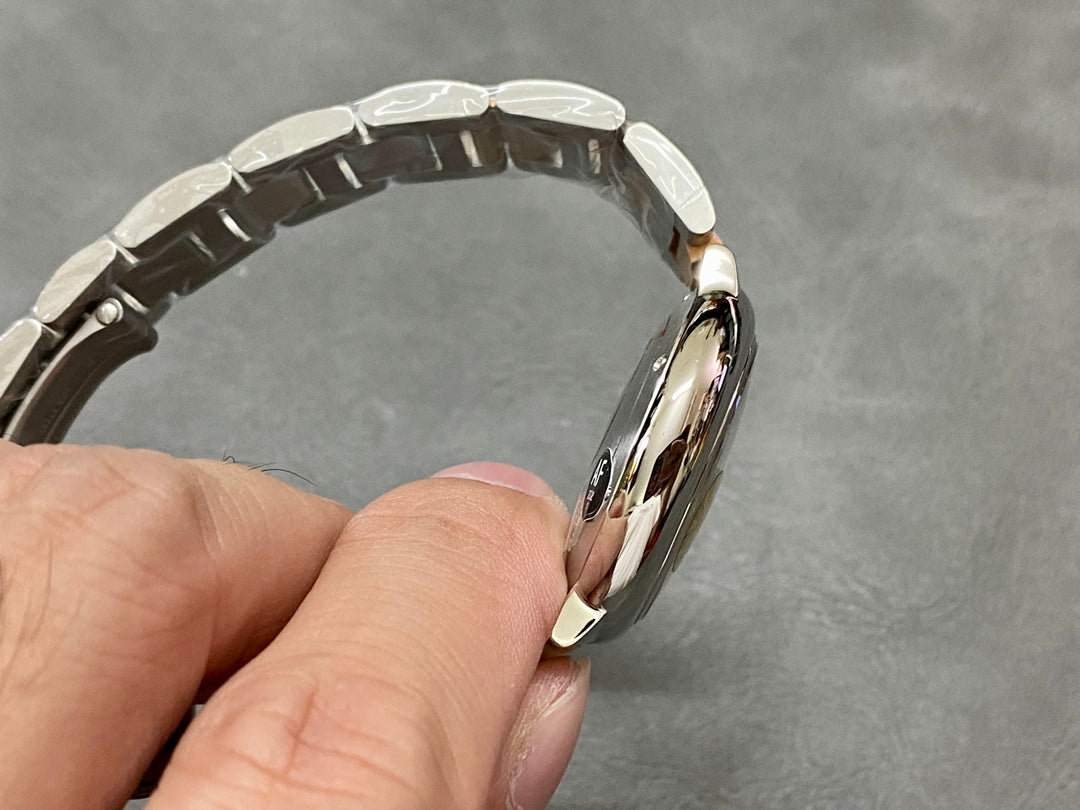CARTIER BALLON BLEU 33MM PINK GOLD STEEL