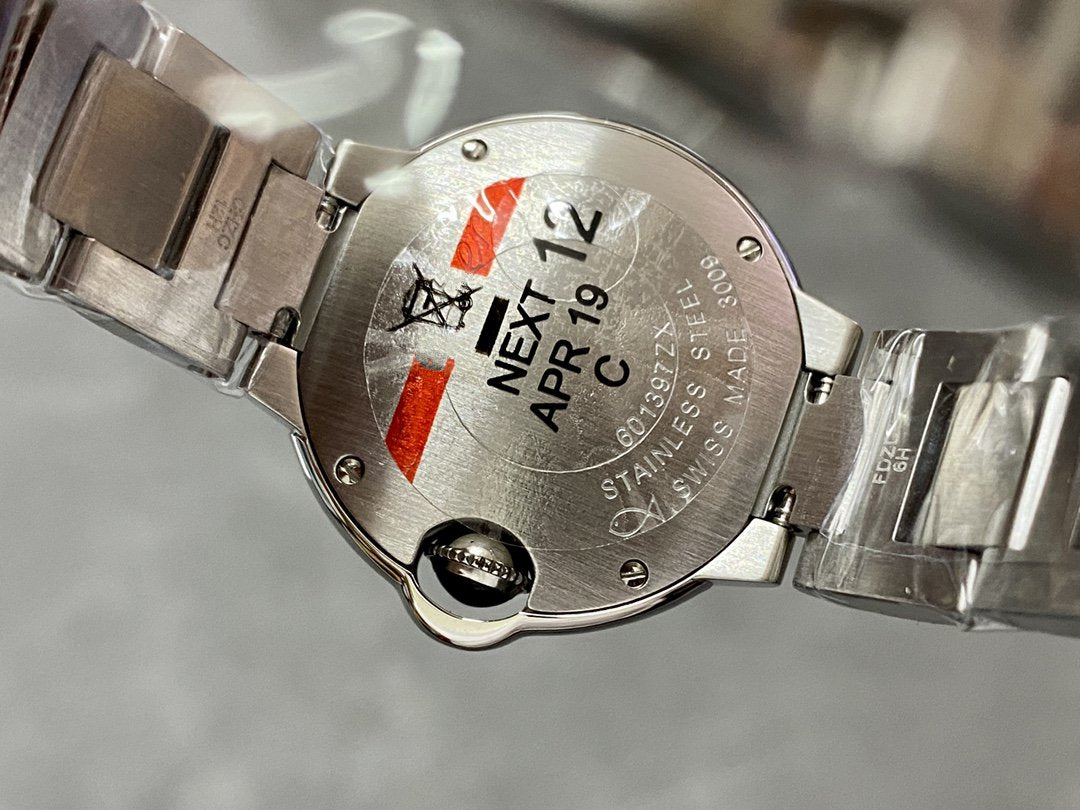 CARTIER BALLON BLEU 28MM STAINLESS STEEL WHITE DIAL