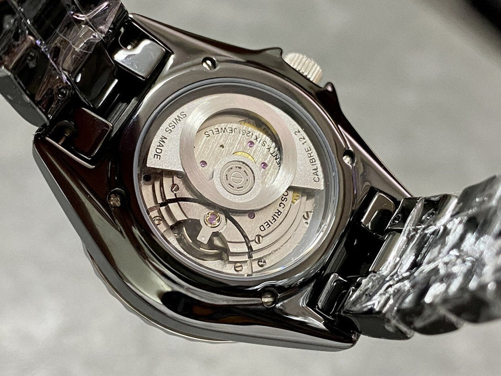CHANEL J12 Automatic Black Ceramic White Numerals Black Dial