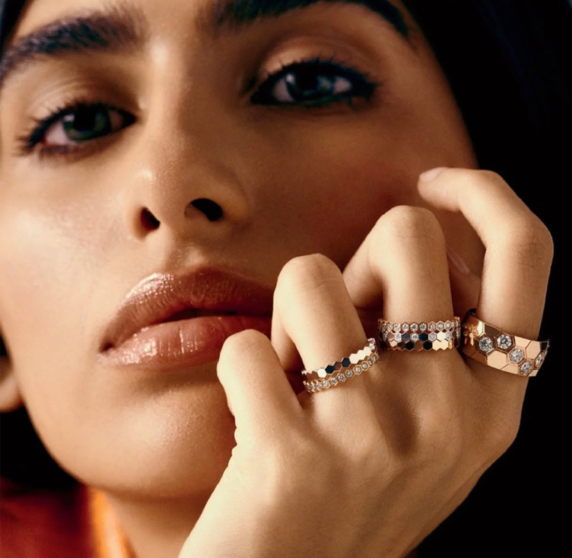 CHAUMET BEE LOVE DIAMOND LARGE RING