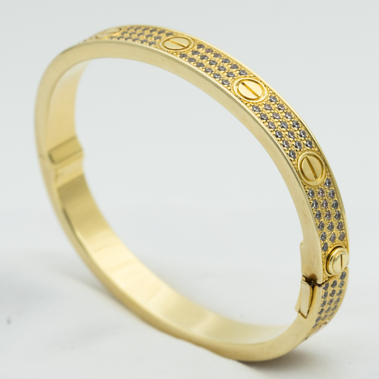 CARTIER LOVE BRACELET 6.1MM DIAMONDS