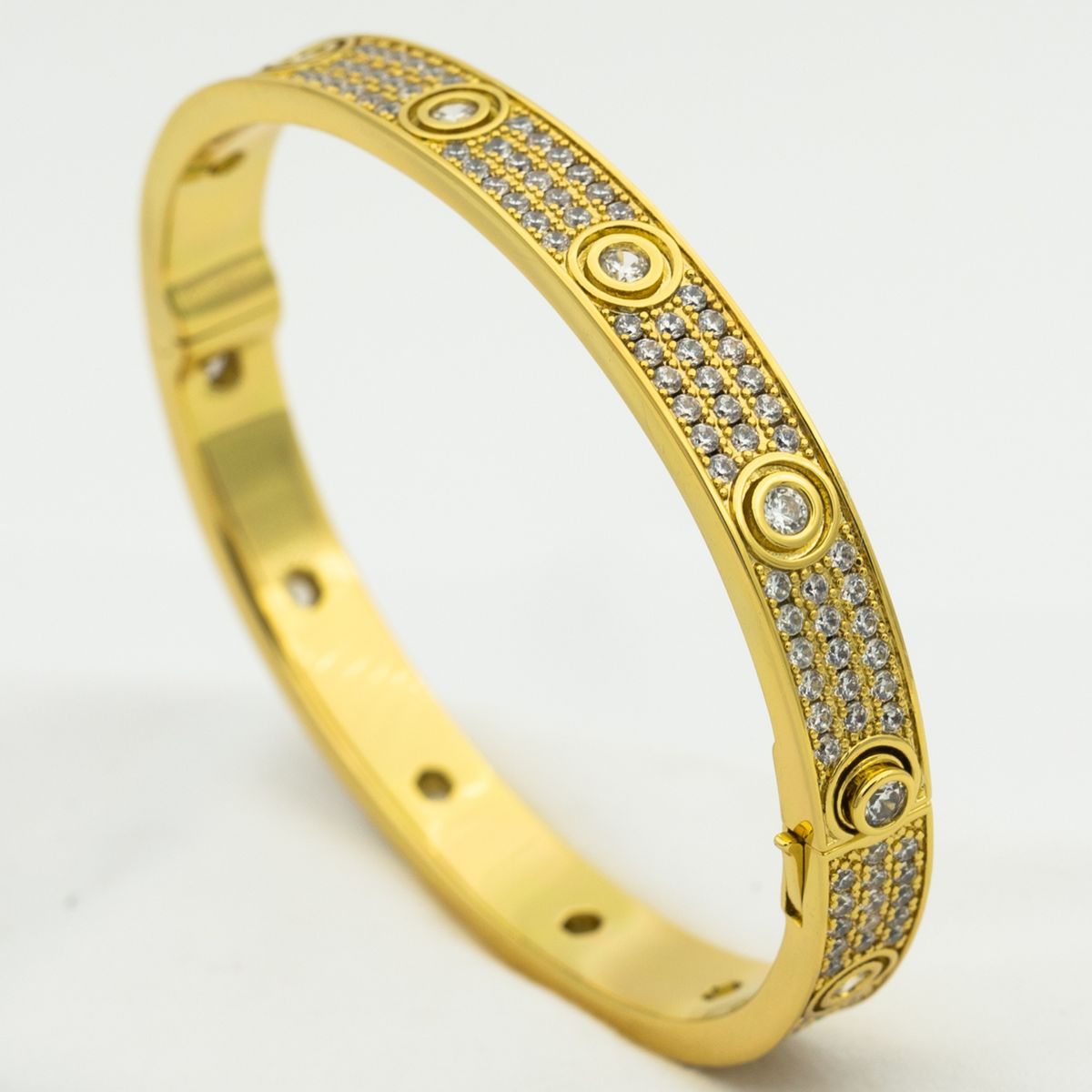 CARTIER LOVE BRACELET 6.1MM FULL DIAMOND