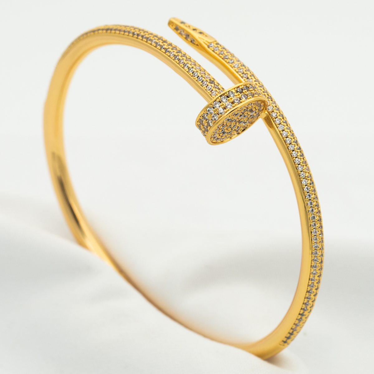 CARTIER JUSTE BRACELET 3.5MM FULL DIAMONDS