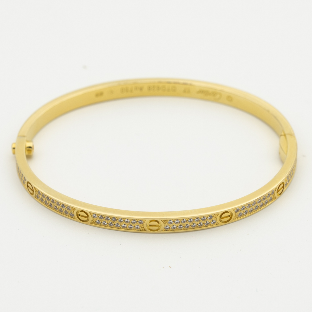 CARTIER LOVE BRACELET 3.65MM DIAMONDS