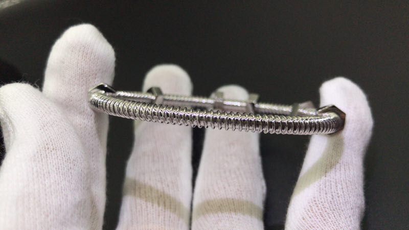 CARTIER NUTS AND BOLTS SILVER BRACELET