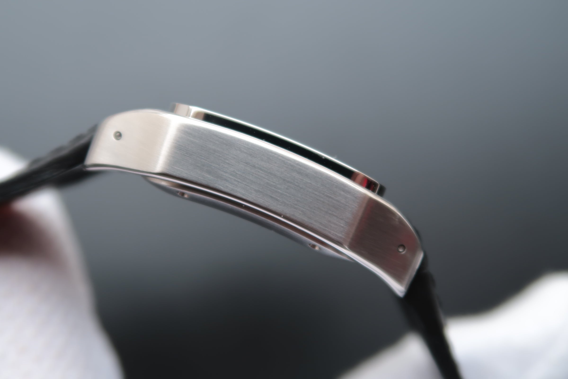 CARTIER SANTOS 100 39MM STEEL CASE WHITE DIAL