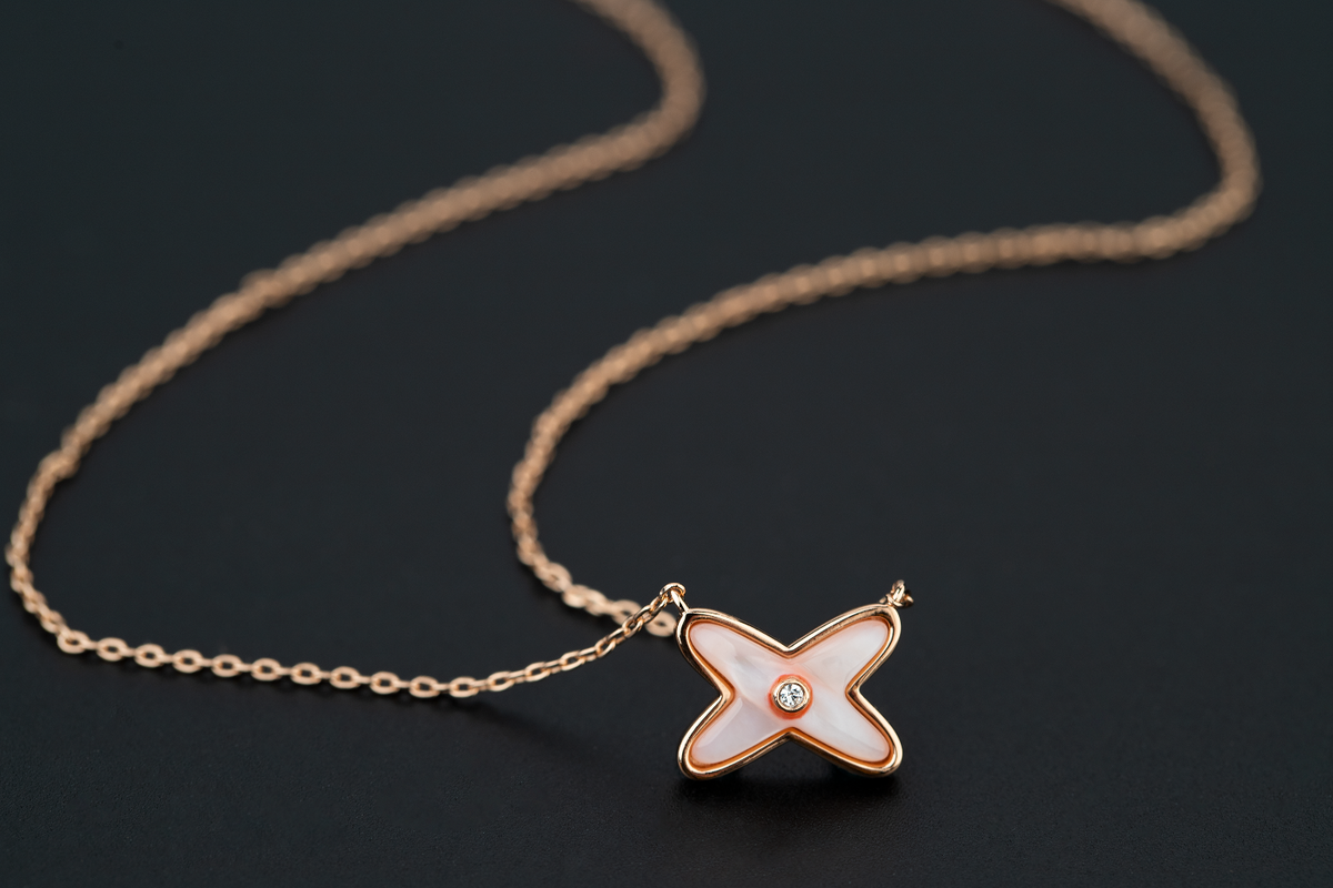 CHAUMET JEUX DE NECKLACE 1 DIAMOND