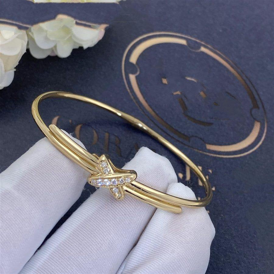 CHAUMET JEUX DE BRACELET GOLD DIAMONDS