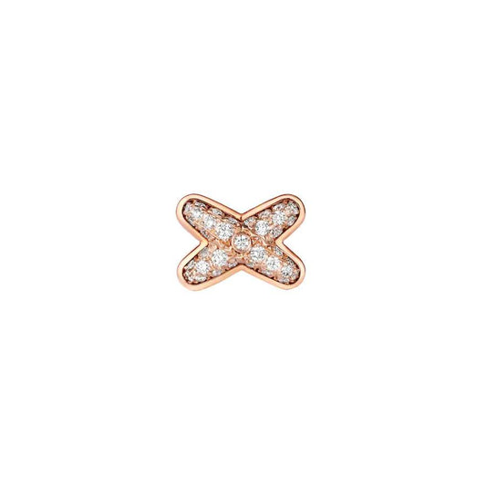 CHAUMET JEUX DE PINK GOLD DIAMOND EARRINGS