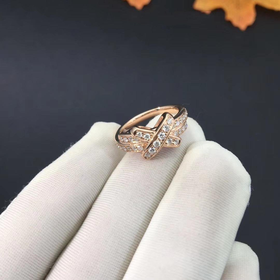 CHAUMET JEUX DE RING PINK GOLD DIAMOND