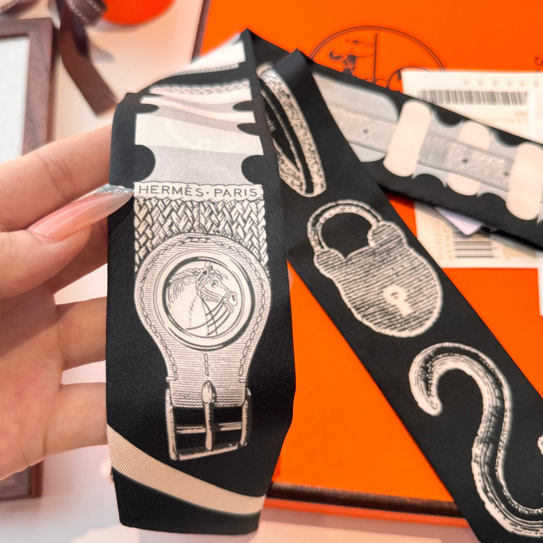 HERMES HERMES 25S SCARF 90 IN SILK 854980