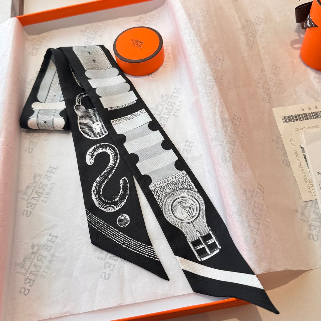 HERMES HERMES 25S SCARF 90 IN SILK 854980
