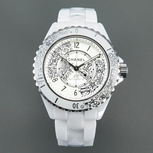 CHANEL J12 38mm Automatic 20Th Anniversary White Ceramic