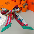 HERMES HERMES 25S TWILLY 86 IN SILK 989353