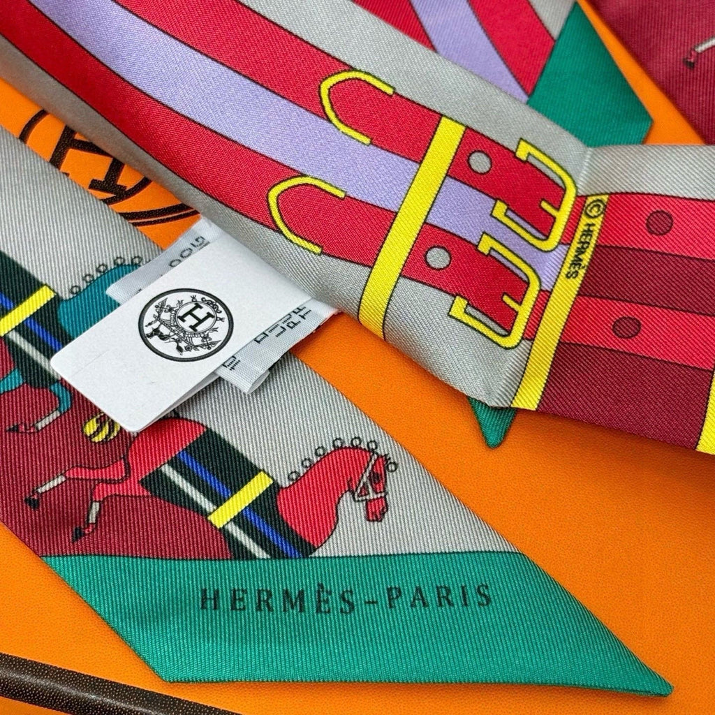 HERMES HERMES 25S TWILLY 86 IN SILK 989353