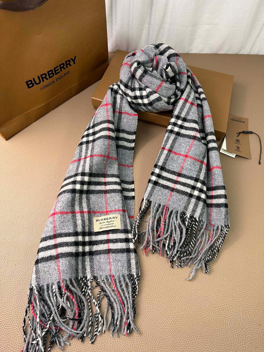 BURBERRY BBR SCARF 200 CM IN CASHMERE 490959