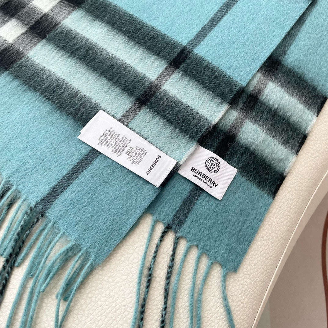 BURBERRY BBR SCARF 180 CM IN CASHMERE 522311
