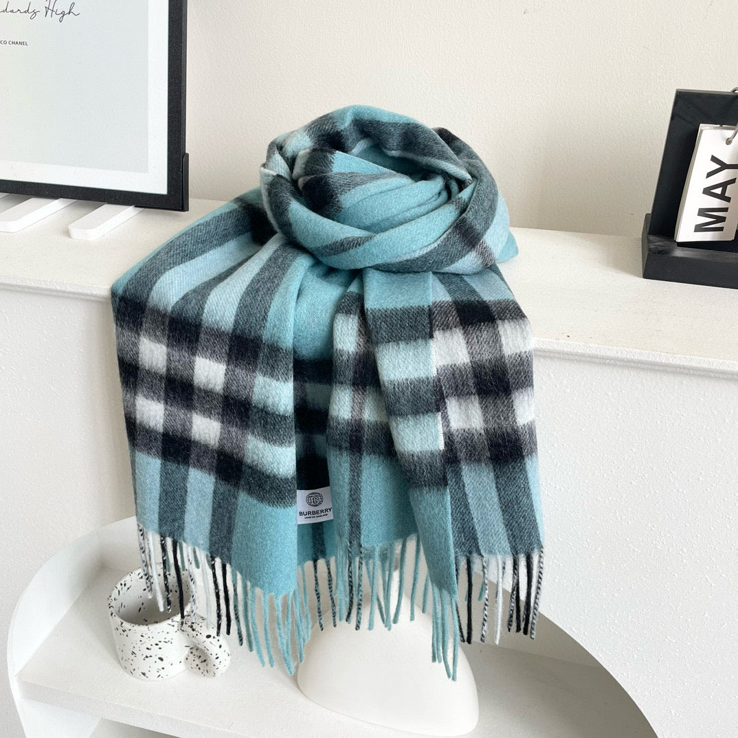 BURBERRY BBR SCARF 180 CM IN CASHMERE 522311