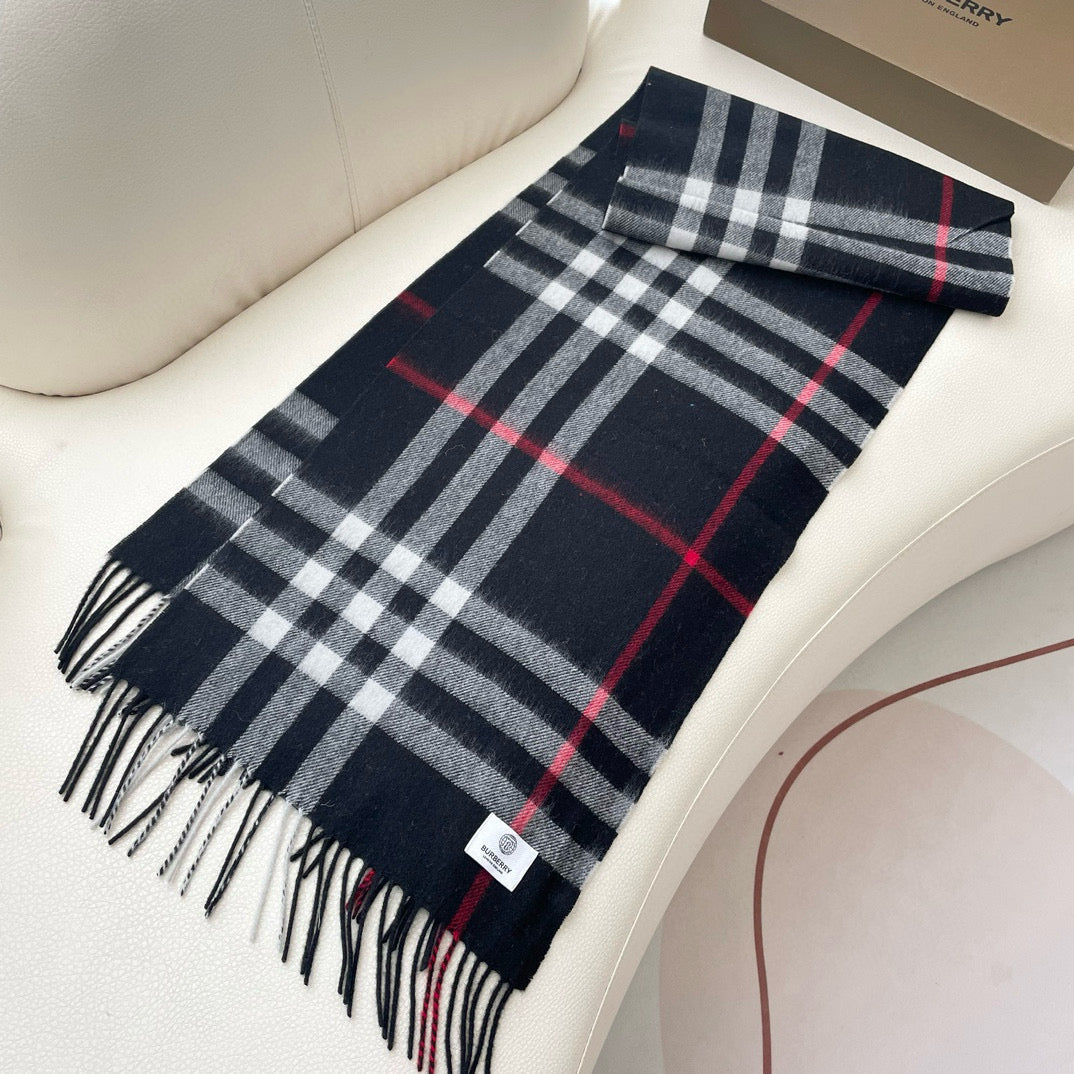 BURBERRY BBR SCARF 180 CM IN CASHMERE 522313