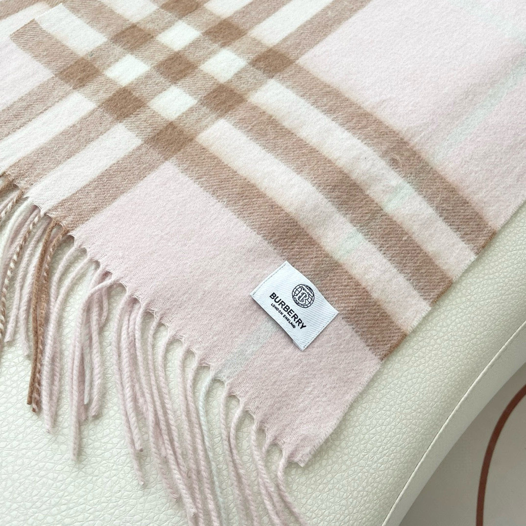 BURBERRY BBR SCARF 180 CM IN CASHMERE 522314