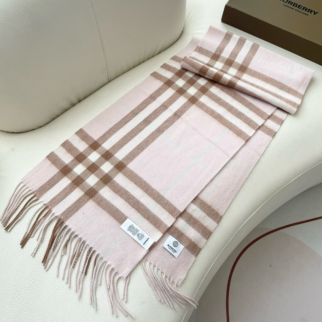 BURBERRY BBR SCARF 180 CM IN CASHMERE 522314