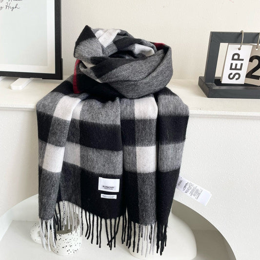 BURBERRY BBR SCARF 210 CM IN CASHMERE 04