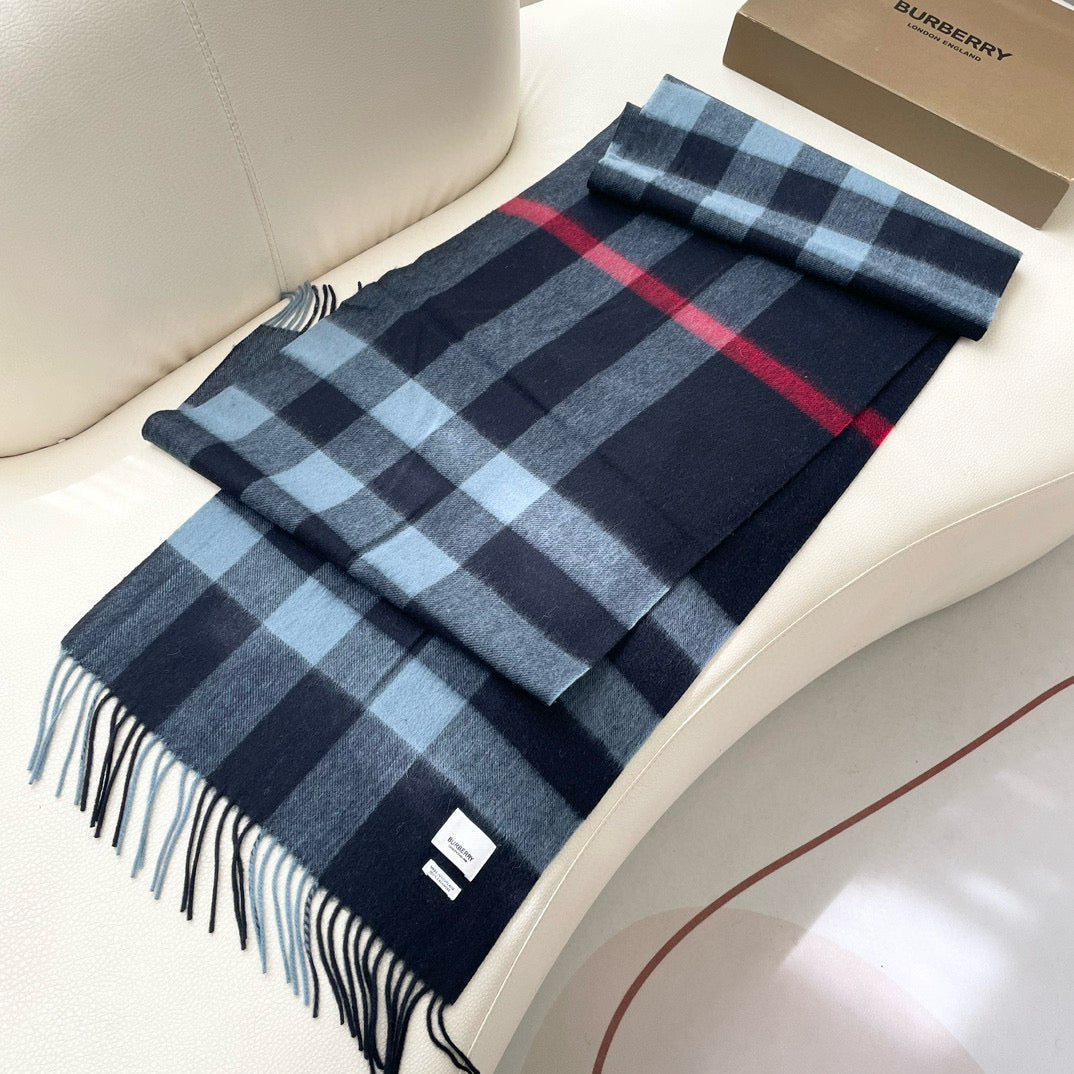 BURBERRY BBR SCARF 210 CM IN CASHMERE 02