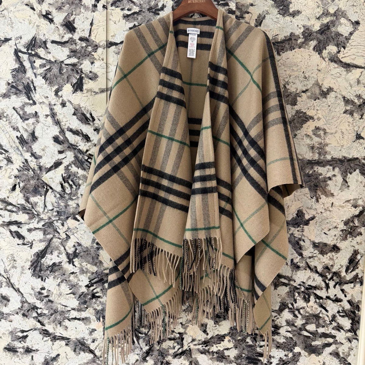 BURBERRY 25S PLAID KNITTED SCARF 153