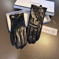 CHANEL GLOVES IN BLACK LAMBSKIN 466772