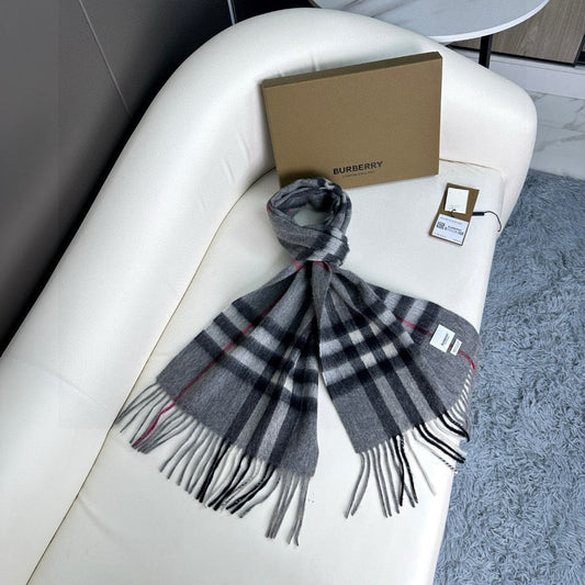 BURBERRY BBR SCARF 180 CM IN CASHMERE 543351