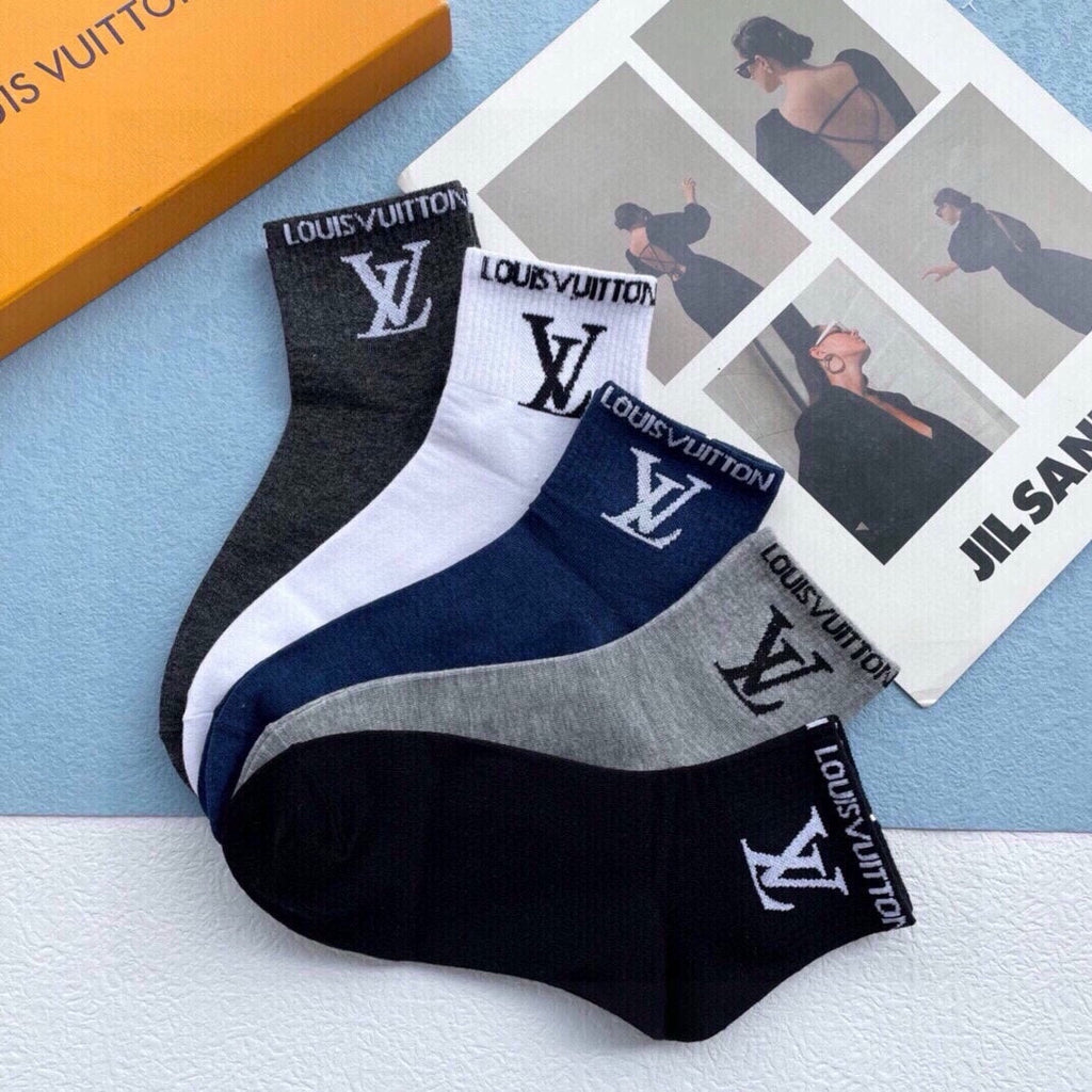 LOUIS VUITTON LOW-CUT SOCKS 416026 (1 BOX)