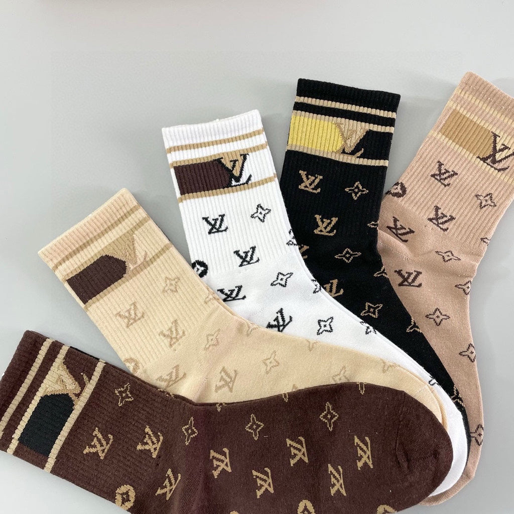 LOUIS VUITTON CREW SOCKS 427548 (1 BOX)