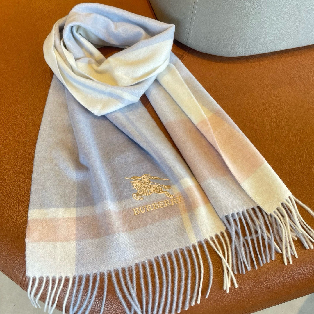 BURBERRY BBR SCARF 180 CM IN CASHMERE 533071