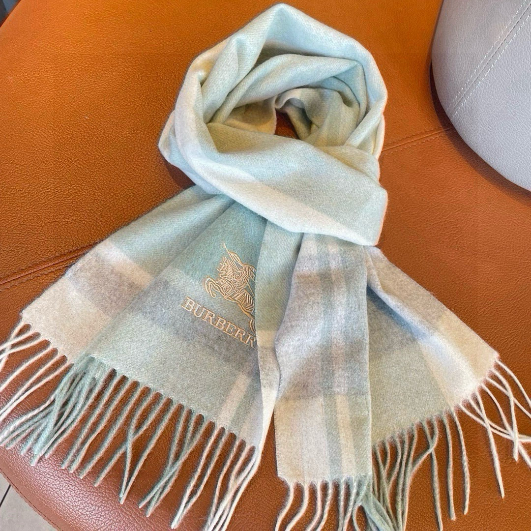 BURBERRY BBR SCARF 180 CM IN CASHMERE 533072