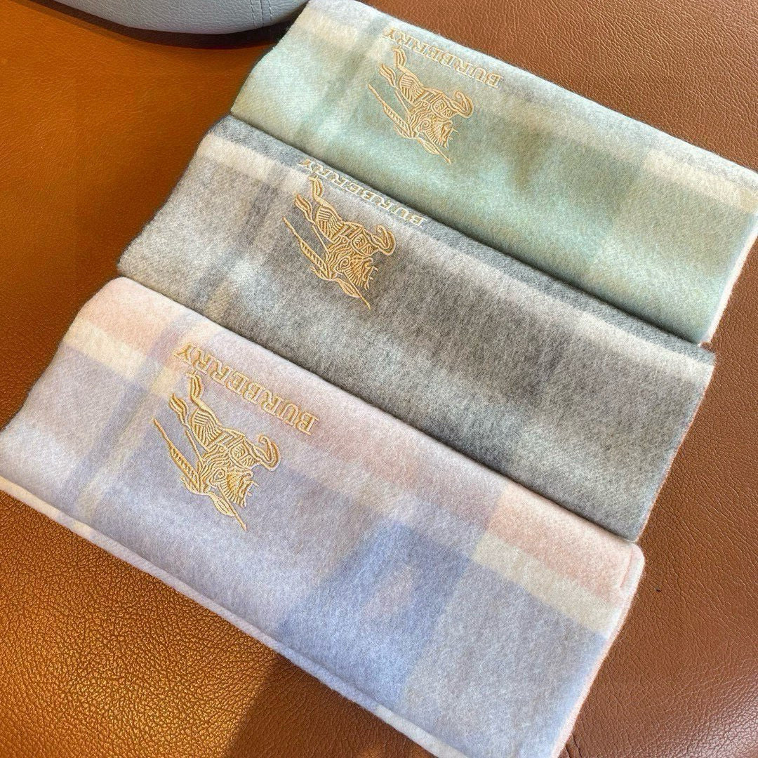 BURBERRY BBR SCARF 180 CM IN CASHMERE 533072
