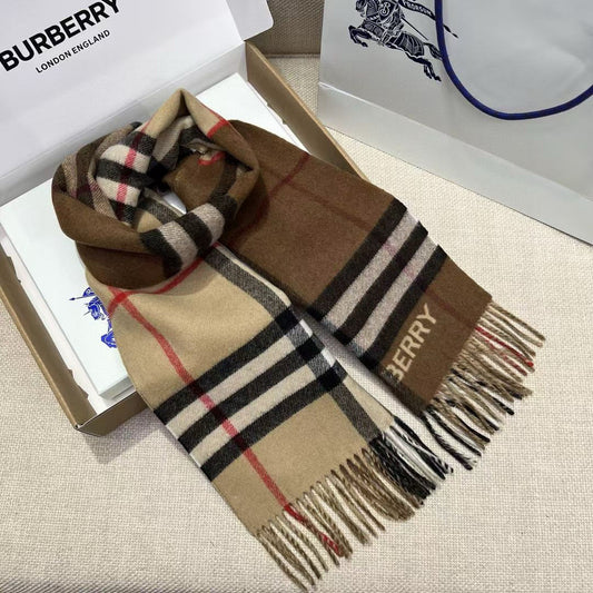 BURBERRY BBR SCARF 168 CM IN CASHMERE 540607