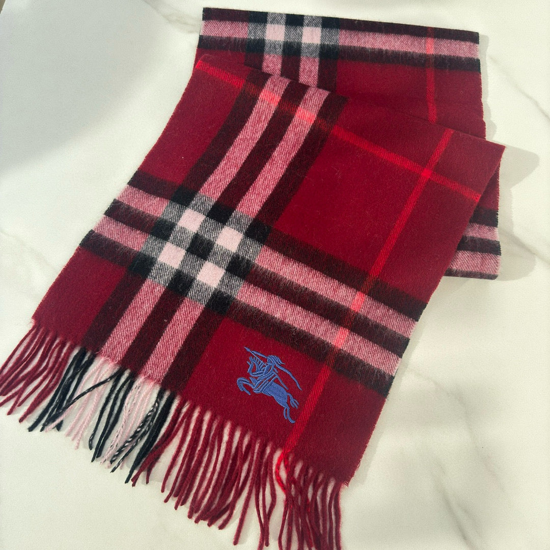 BURBERRY BBR SCARF 180 CM IN CASHMERE 543388