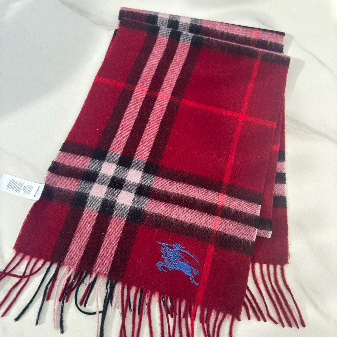 BURBERRY BBR SCARF 180 CM IN CASHMERE 543388