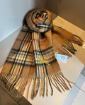 BURBERRY BBR SCARF 180 CM IN CASHMERE 483535