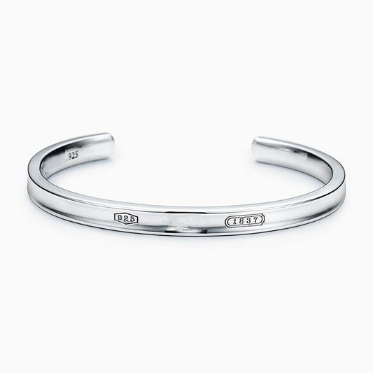 TIFFANY 1837 CUFF IN SILVER NARROW
